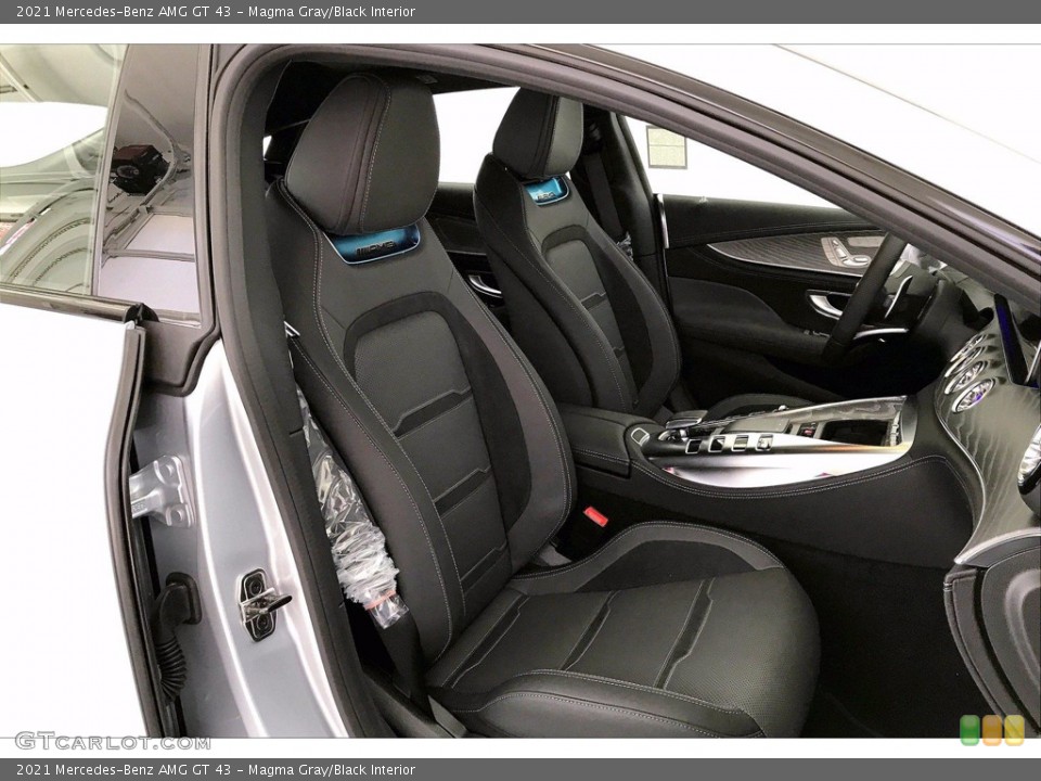 Magma Gray/Black Interior Front Seat for the 2021 Mercedes-Benz AMG GT 43 #141432664