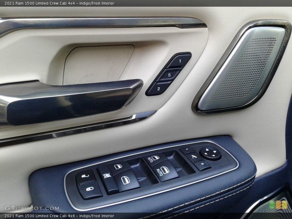Indigo/Frost Interior Door Panel for the 2021 Ram 1500 Limited Crew Cab 4x4 #141432829