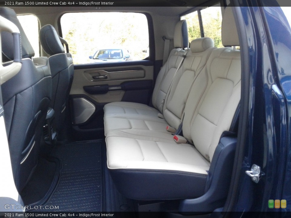 Indigo/Frost Interior Rear Seat for the 2021 Ram 1500 Limited Crew Cab 4x4 #141432871