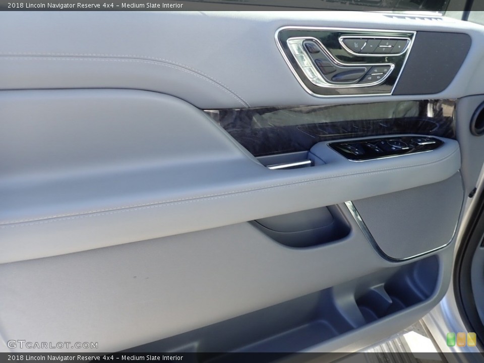 Medium Slate Interior Door Panel for the 2018 Lincoln Navigator Reserve 4x4 #141440191