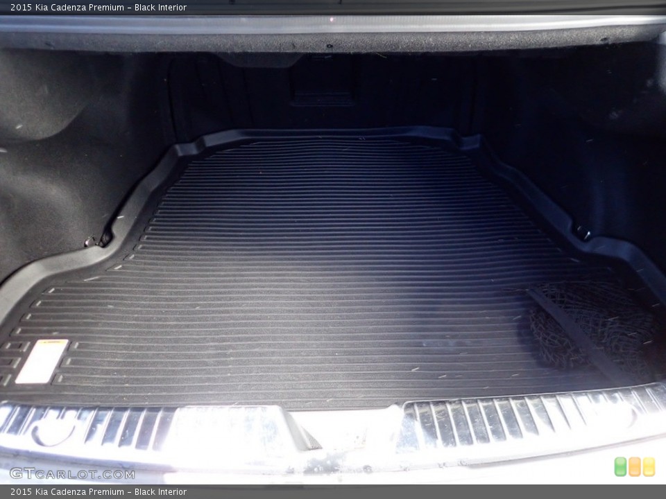 Black Interior Trunk for the 2015 Kia Cadenza Premium #141440320