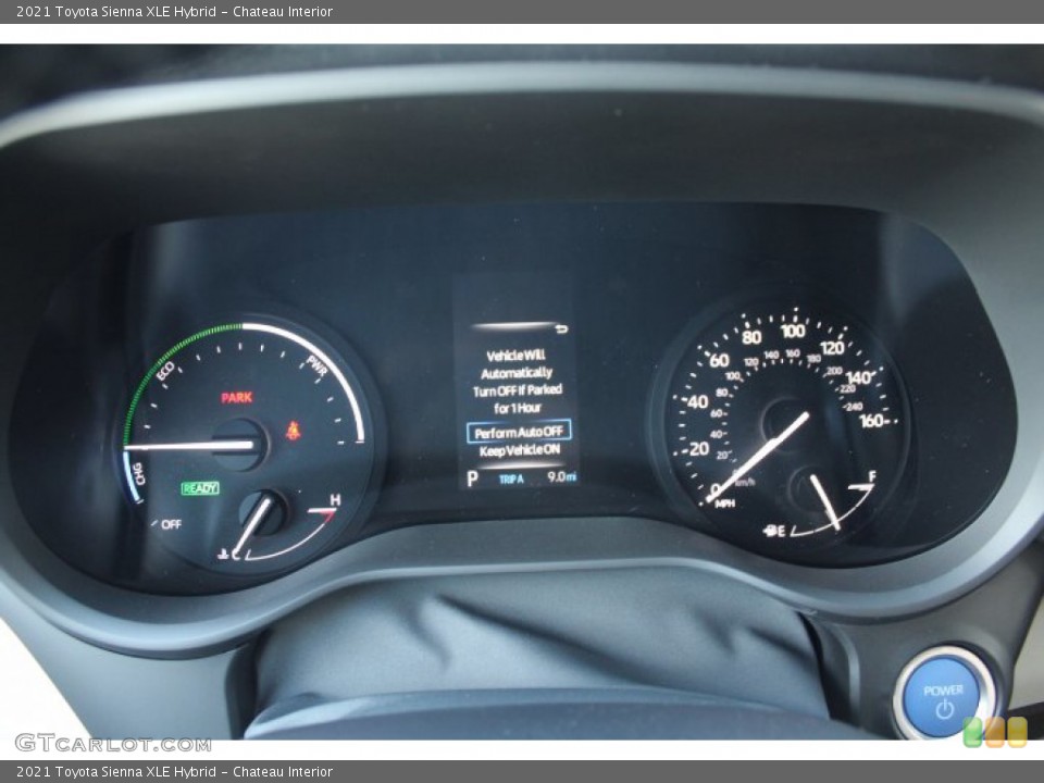 Chateau Interior Gauges for the 2021 Toyota Sienna XLE Hybrid #141444555