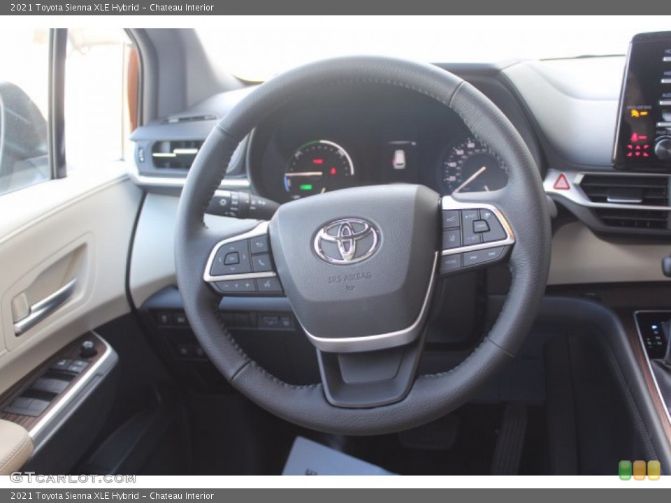 Chateau Interior Steering Wheel for the 2021 Toyota Sienna XLE Hybrid #141444670