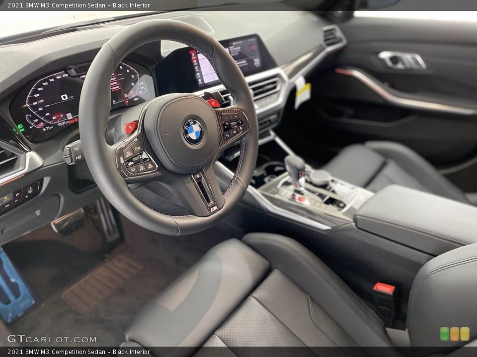 Black Interior Photo for the 2021 BMW M3 Competition Sedan #141445067