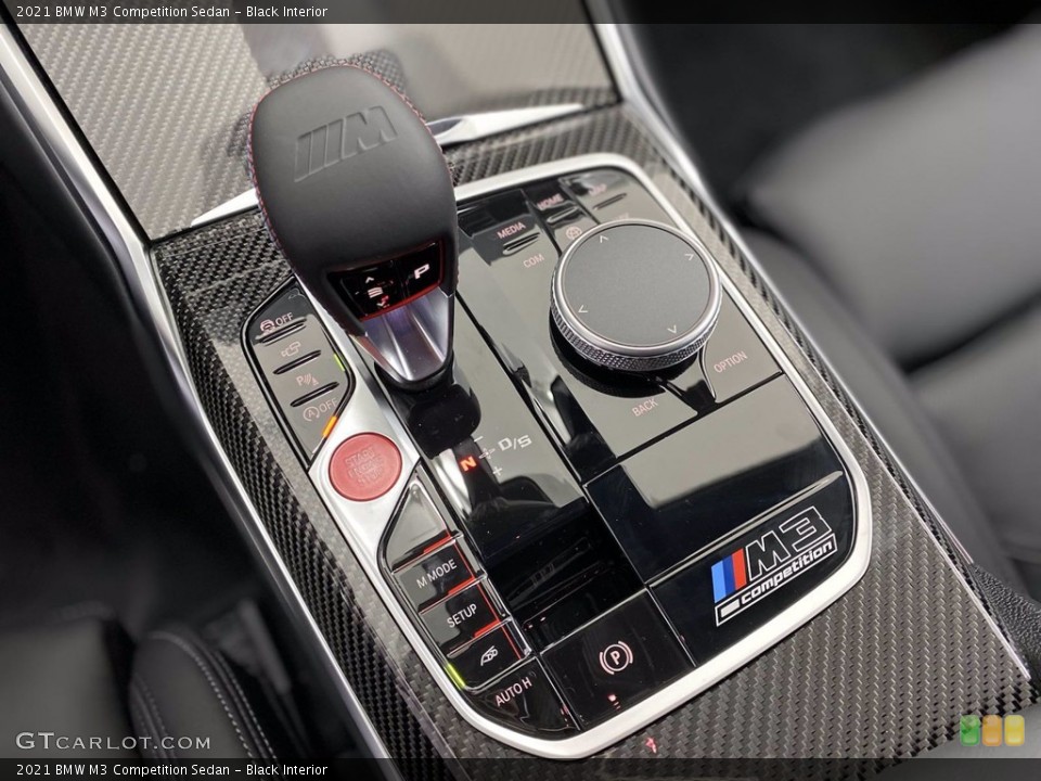 Black Interior Transmission for the 2021 BMW M3 Competition Sedan #141445256