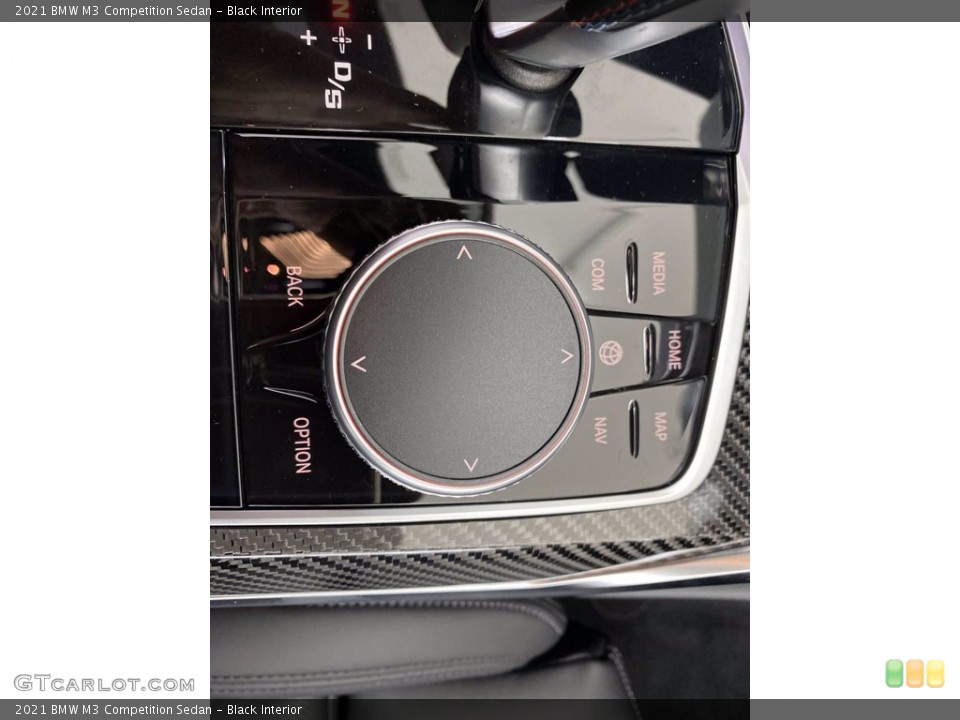 Black Interior Controls for the 2021 BMW M3 Competition Sedan #141445292