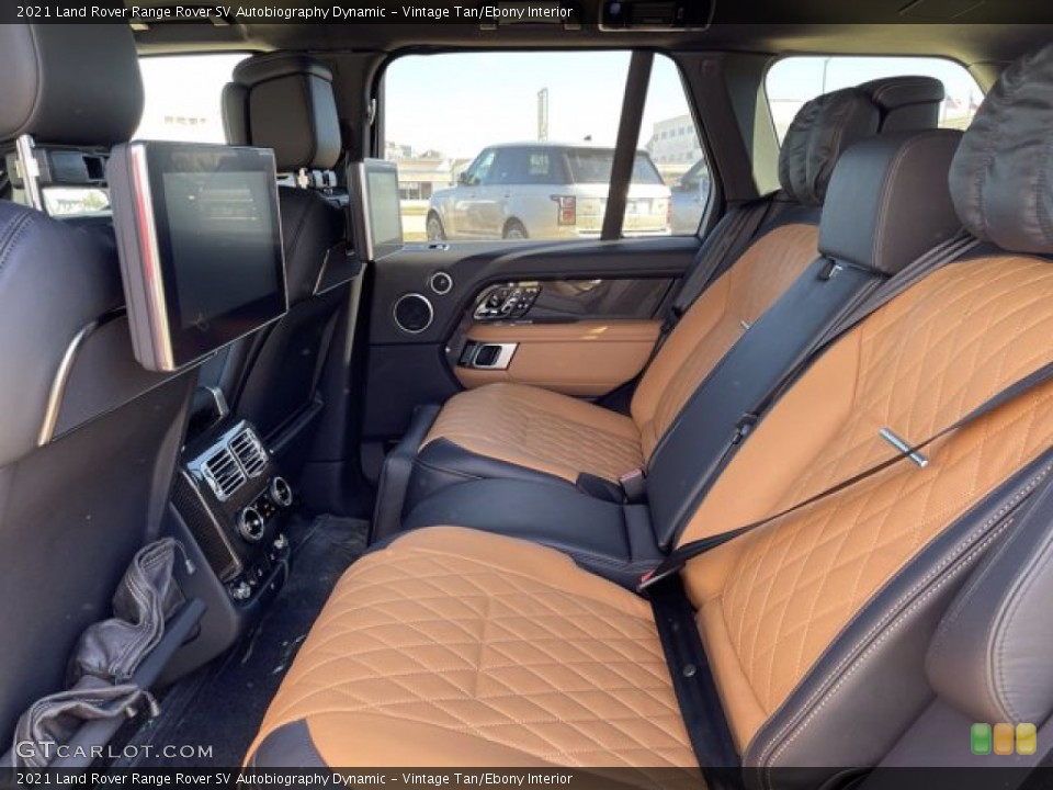Vintage Tan/Ebony Interior Rear Seat for the 2021 Land Rover Range Rover SV Autobiography Dynamic #141445790
