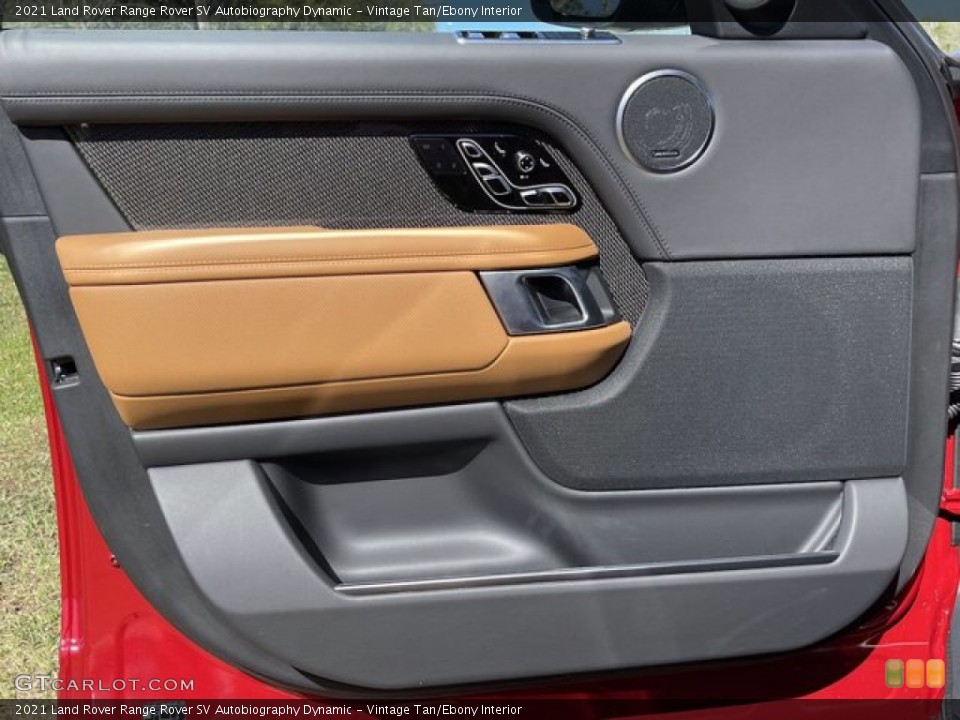 Vintage Tan/Ebony Interior Door Panel for the 2021 Land Rover Range Rover SV Autobiography Dynamic #141445892