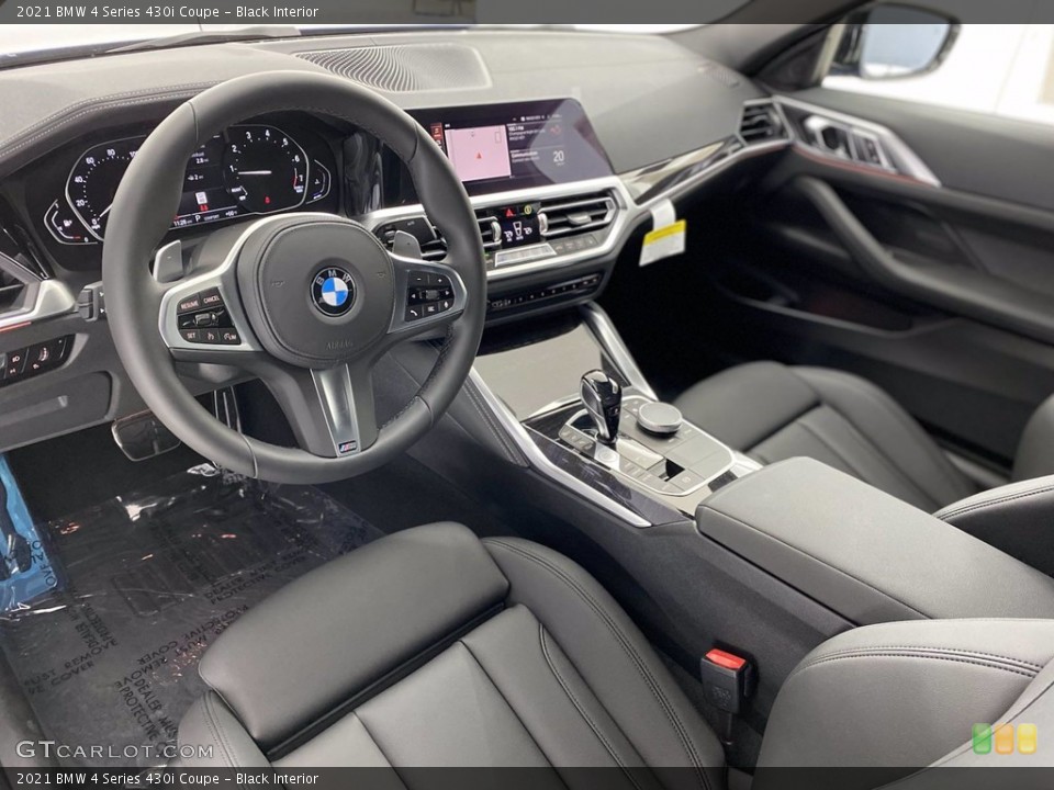 Black Interior Photo for the 2021 BMW 4 Series 430i Coupe #141446250
