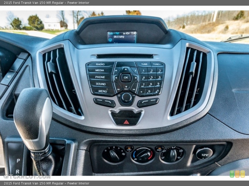 Pewter Interior Controls for the 2015 Ford Transit Van 150 MR Regular #141449677