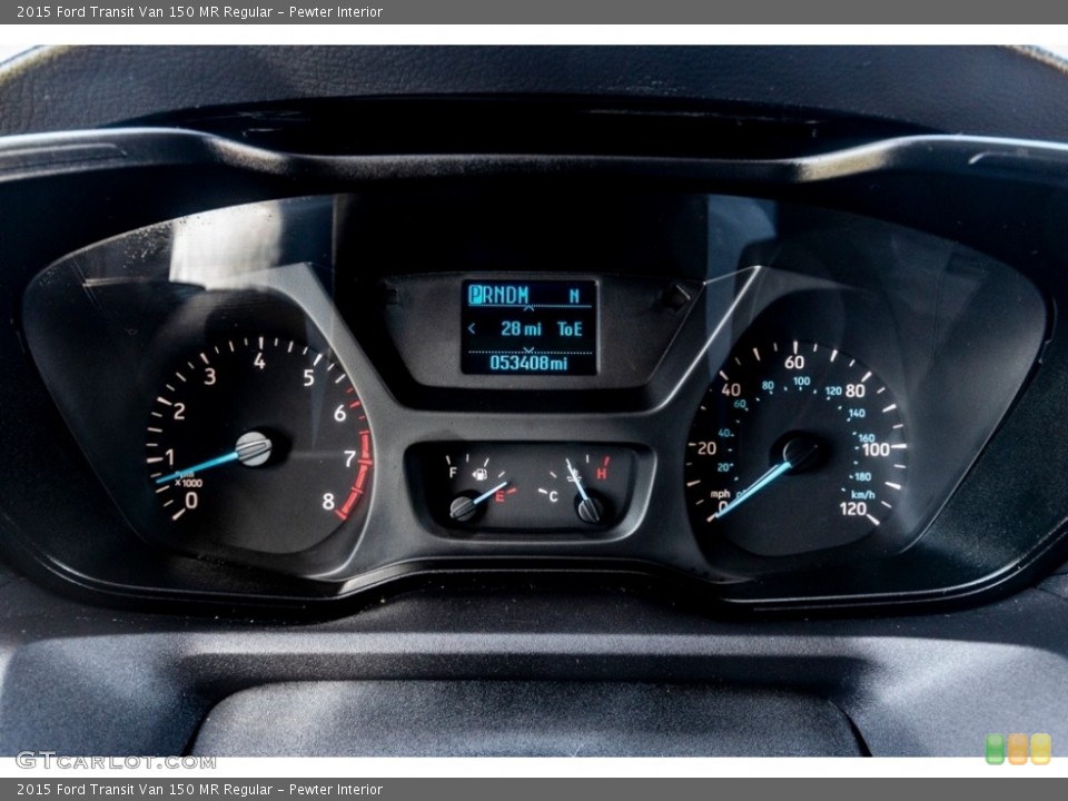 Pewter Interior Gauges for the 2015 Ford Transit Van 150 MR Regular #141449746