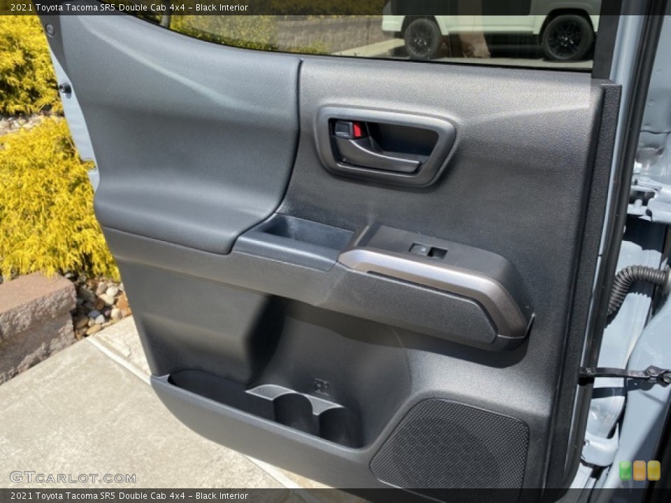 Black Interior Door Panel for the 2021 Toyota Tacoma SR5 Double Cab 4x4 #141456524