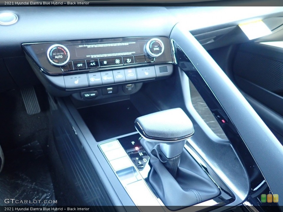 Black Interior Transmission for the 2021 Hyundai Elantra Blue Hybrid #141457070