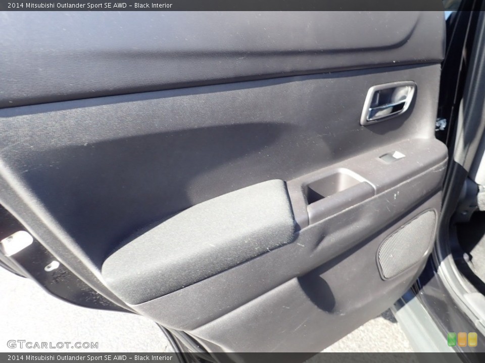 Black Interior Door Panel for the 2014 Mitsubishi Outlander Sport SE AWD #141460091