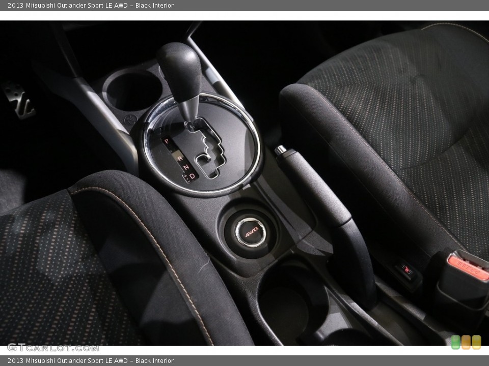 Black Interior Transmission for the 2013 Mitsubishi Outlander Sport LE AWD #141460694