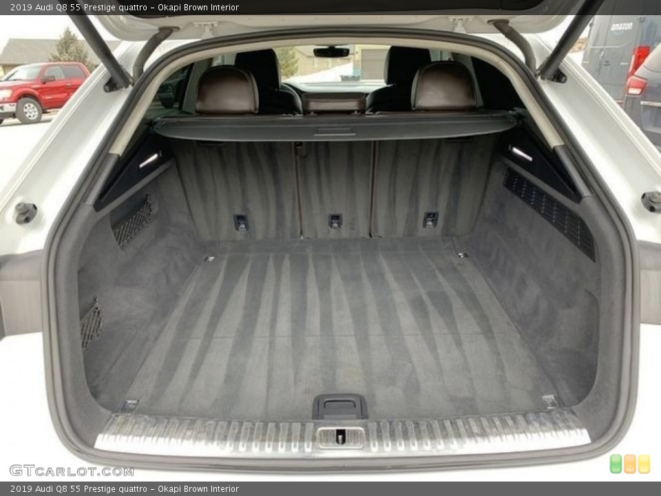 Okapi Brown Interior Trunk for the 2019 Audi Q8 55 Prestige quattro #141466196