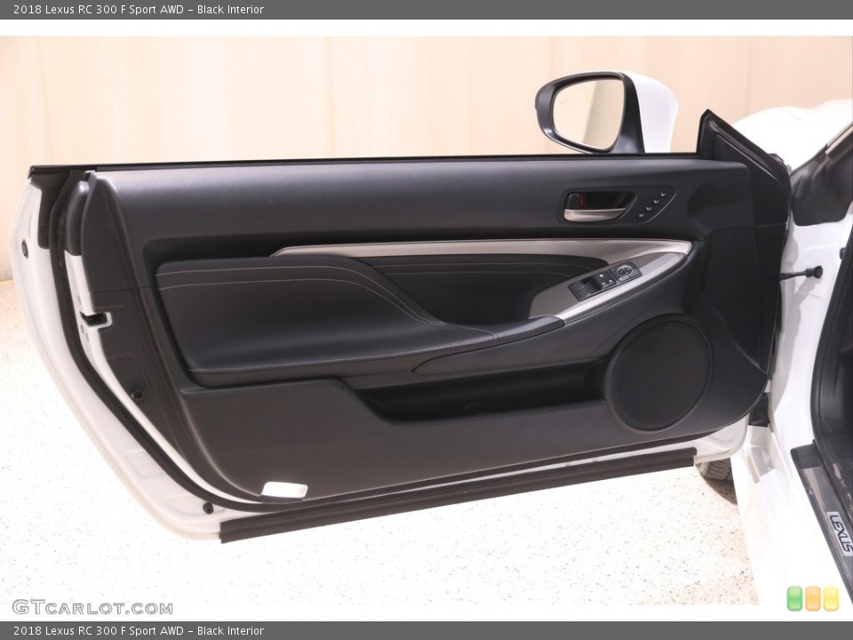 Black Interior Door Panel for the 2018 Lexus RC 300 F Sport AWD #141466871