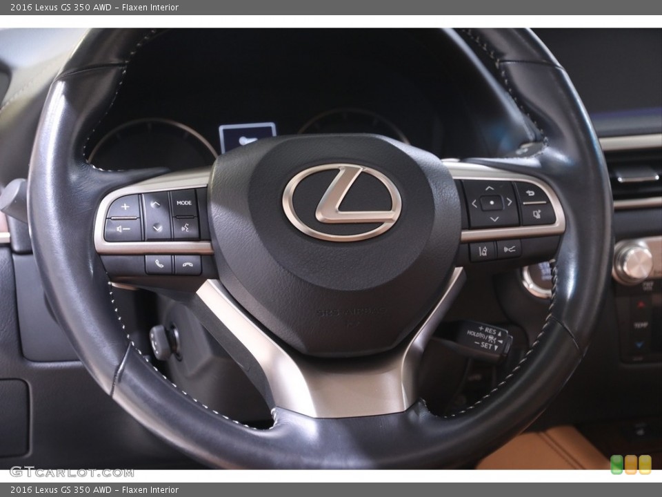 Flaxen Interior Steering Wheel for the 2016 Lexus GS 350 AWD #141467324