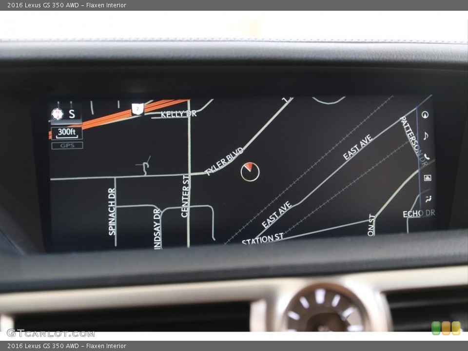 Flaxen Interior Navigation for the 2016 Lexus GS 350 AWD #141467435