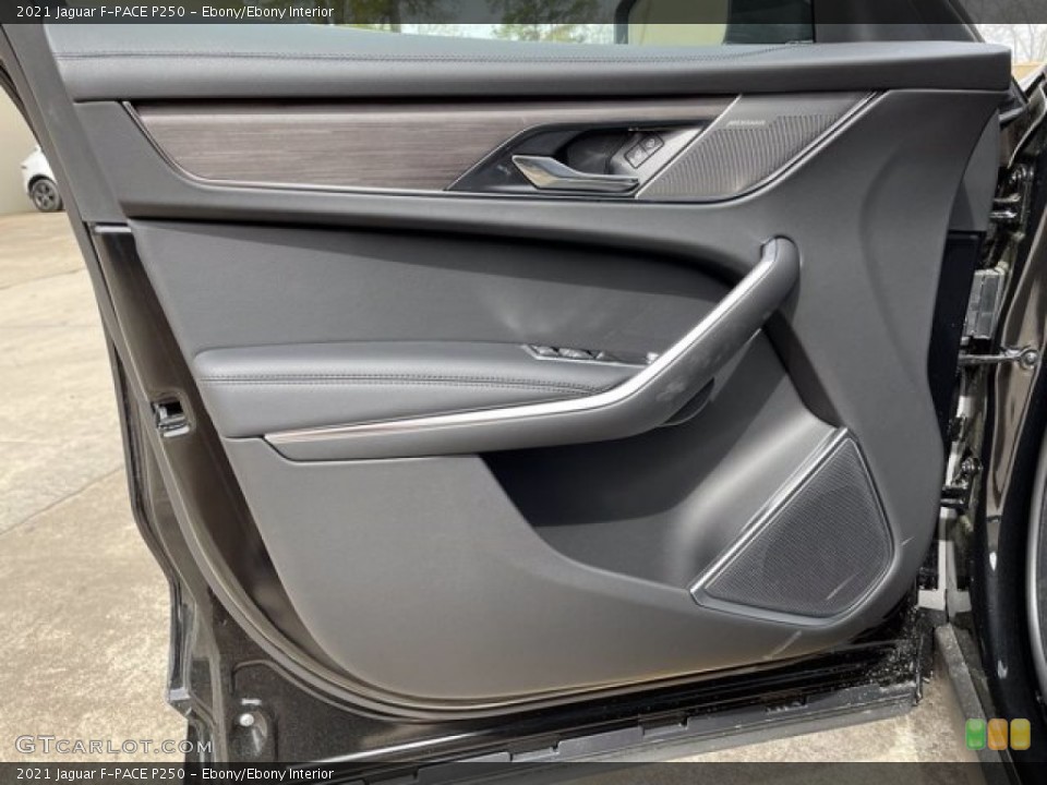Ebony/Ebony Interior Door Panel for the 2021 Jaguar F-PACE P250 #141467637