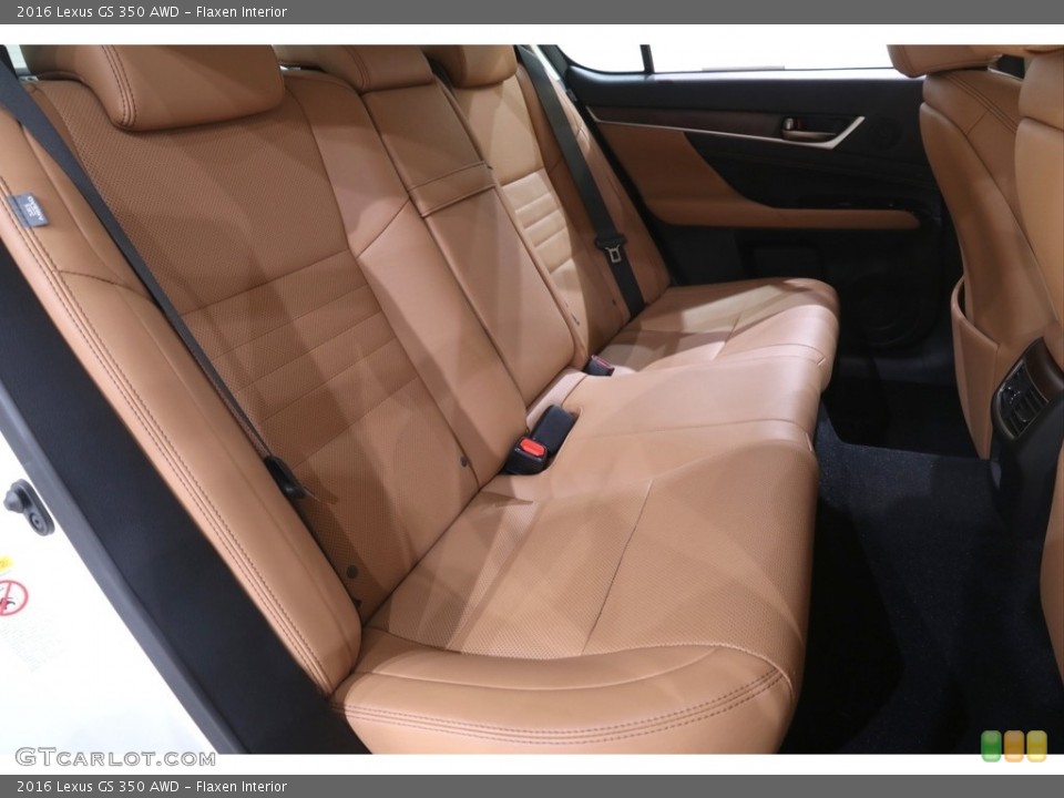 Flaxen Interior Rear Seat for the 2016 Lexus GS 350 AWD #141467669
