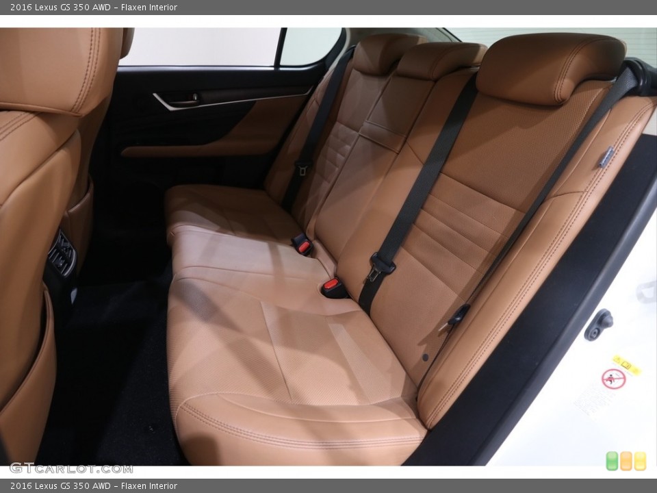 Flaxen Interior Rear Seat for the 2016 Lexus GS 350 AWD #141467693