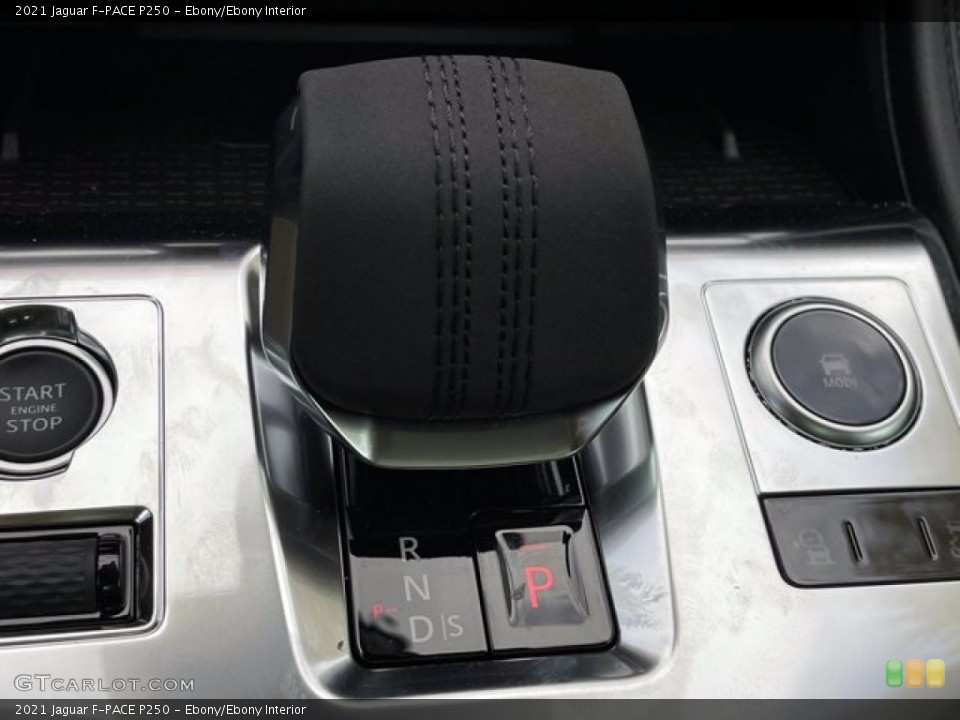 Ebony/Ebony Interior Controls for the 2021 Jaguar F-PACE P250 #141467975