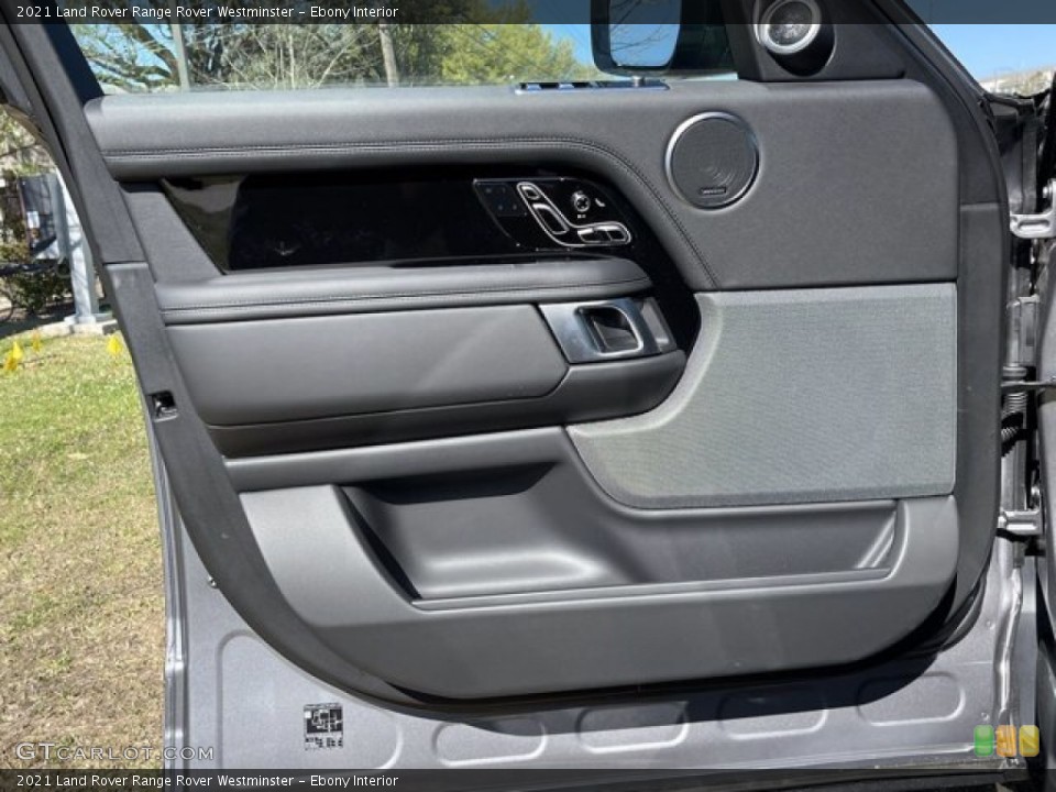 Ebony Interior Door Panel for the 2021 Land Rover Range Rover Westminster #141468398