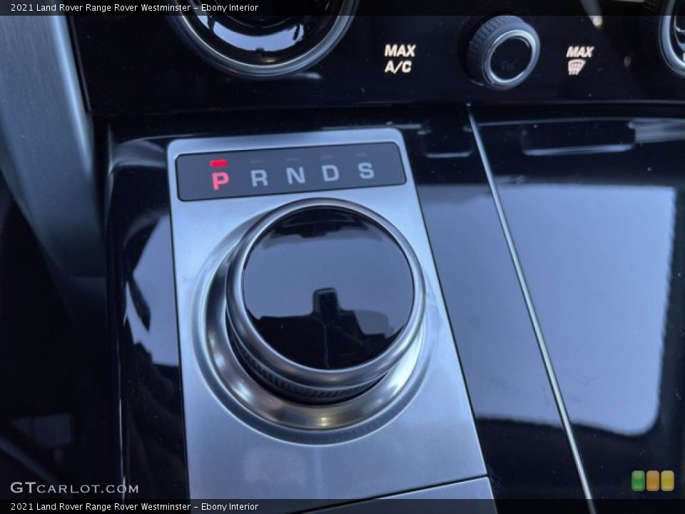 Ebony Interior Transmission for the 2021 Land Rover Range Rover Westminster #141468749
