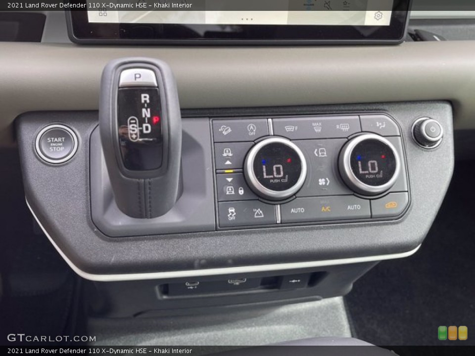 Khaki Interior Controls for the 2021 Land Rover Defender 110 X-Dynamic HSE #141469454