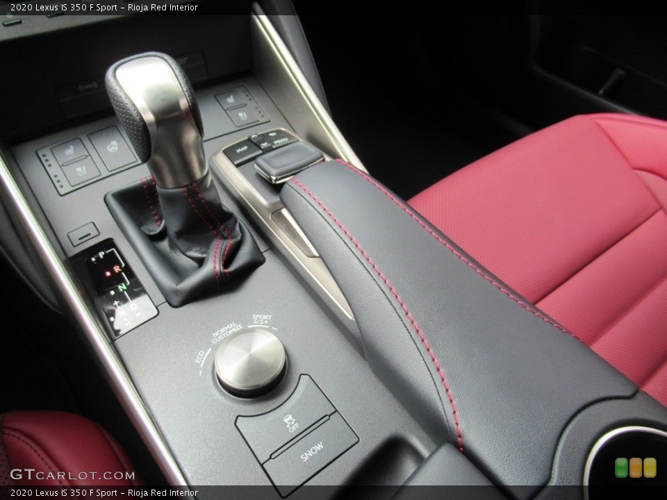 Rioja Red Interior Transmission for the 2020 Lexus IS 350 F Sport #141470138