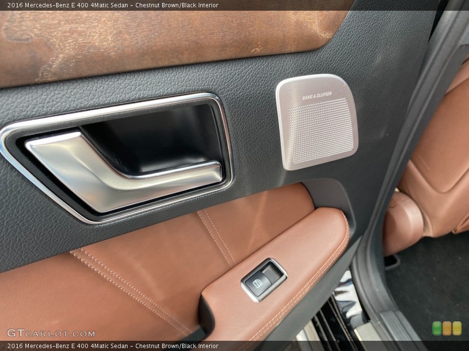 Chestnut Brown/Black Interior Door Panel for the 2016 Mercedes-Benz E 400 4Matic Sedan #141471248