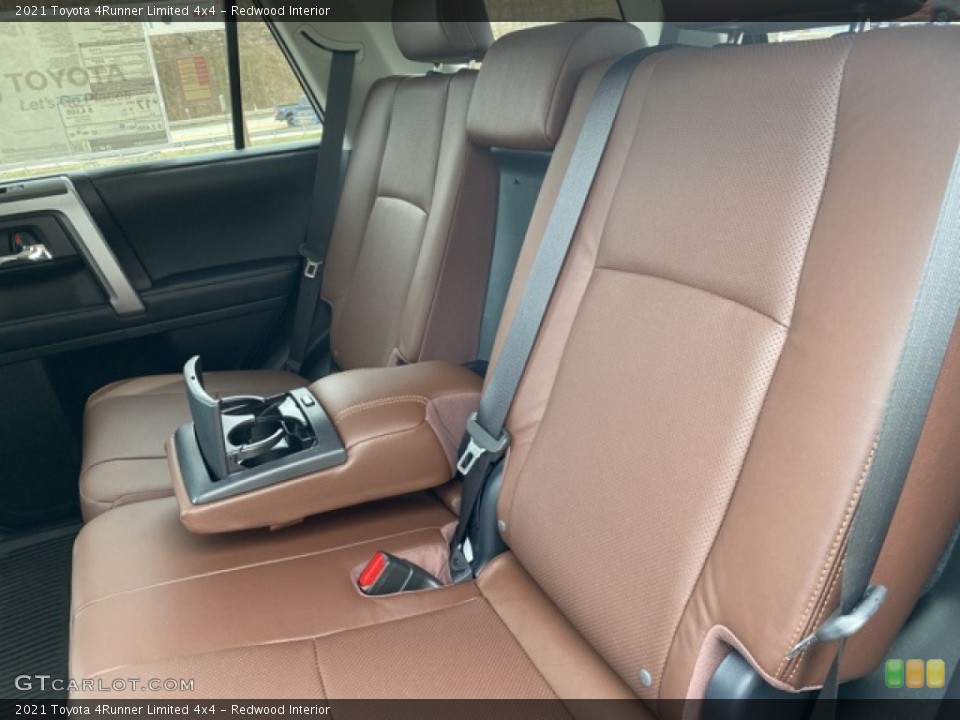 Redwood Interior Rear Seat for the 2021 Toyota 4Runner Limited 4x4 #141473675