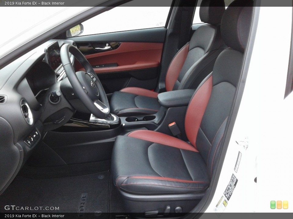 Black Interior Front Seat for the 2019 Kia Forte EX #141477983