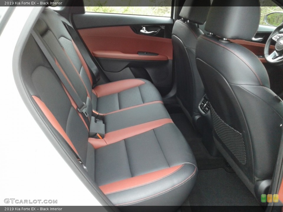 Black Interior Rear Seat for the 2019 Kia Forte EX #141478087