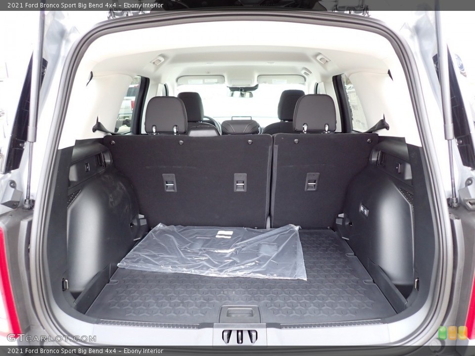 Ebony Interior Trunk for the 2021 Ford Bronco Sport Big Bend 4x4 #141478112