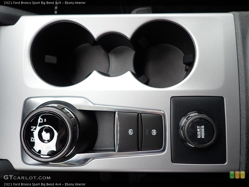 Ebony Interior Transmission for the 2021 Ford Bronco Sport Big Bend 4x4 #141478409