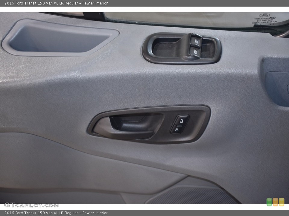 Pewter Interior Door Panel for the 2016 Ford Transit 150 Van XL LR Regular #141480587