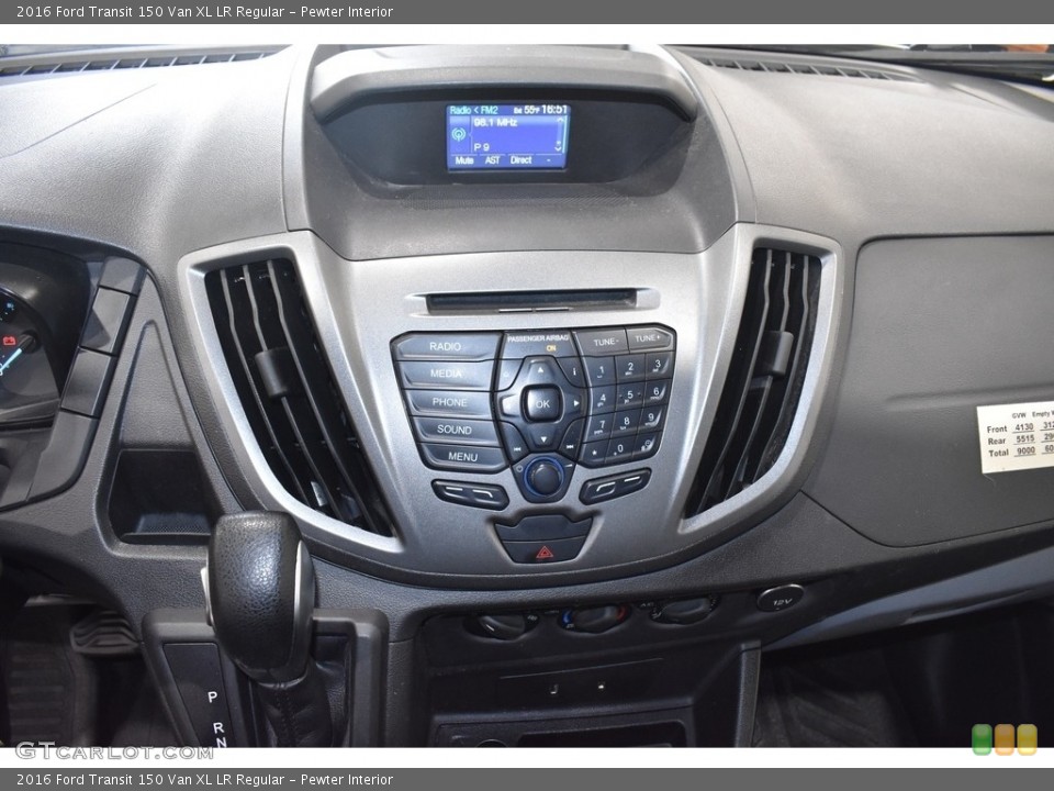 Pewter Interior Dashboard for the 2016 Ford Transit 150 Van XL LR Regular #141480638