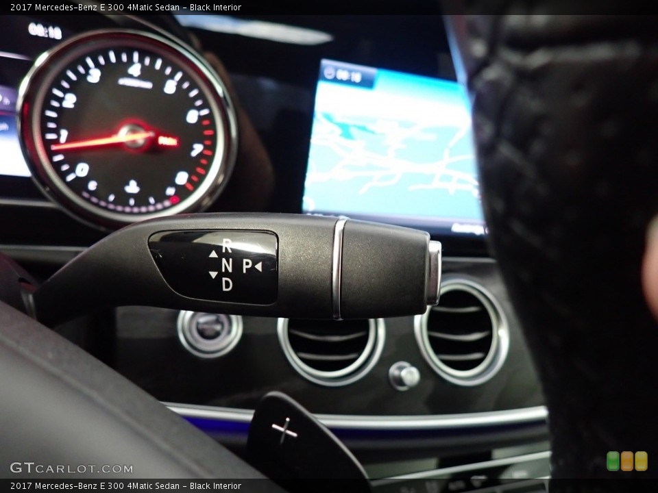 Black Interior Transmission for the 2017 Mercedes-Benz E 300 4Matic Sedan #141480857