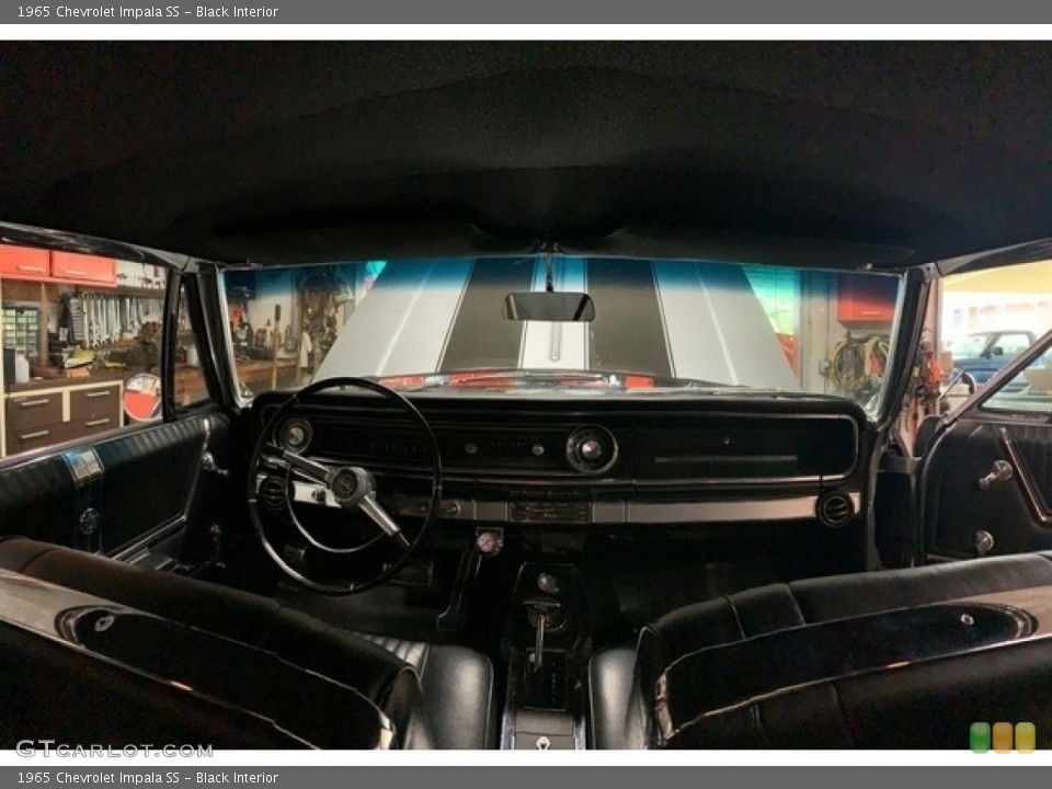 Black Interior Dashboard for the 1965 Chevrolet Impala SS #141481616