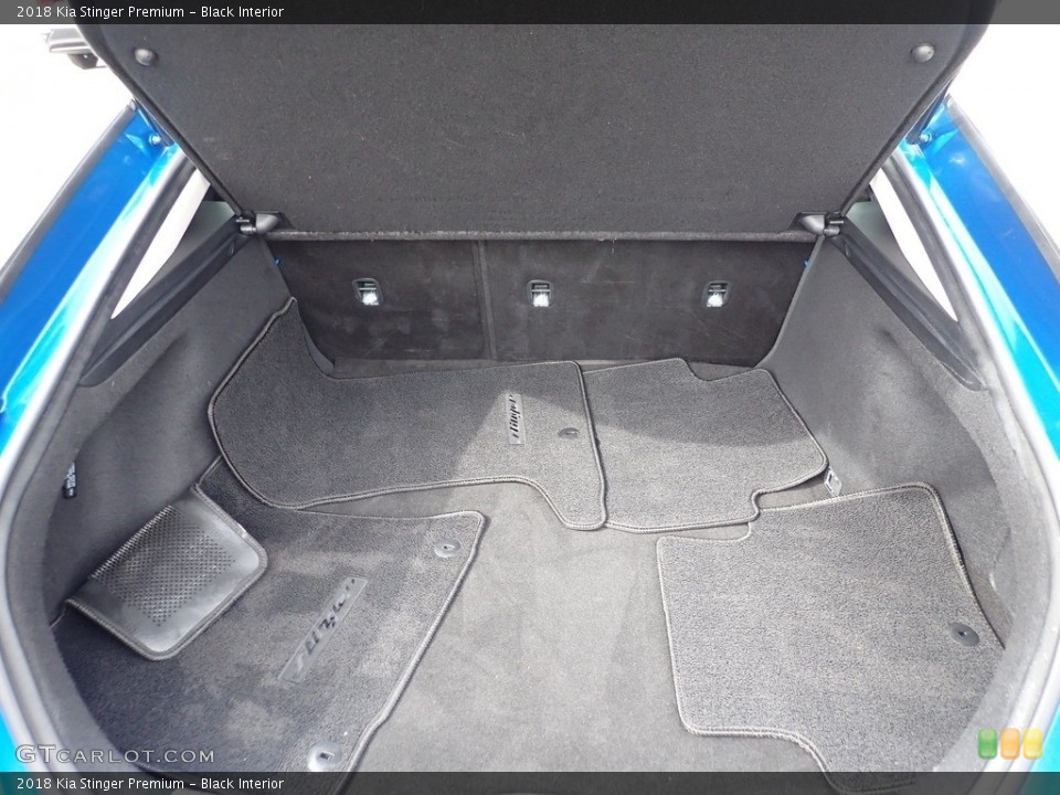 Black Interior Trunk for the 2018 Kia Stinger Premium #141486263