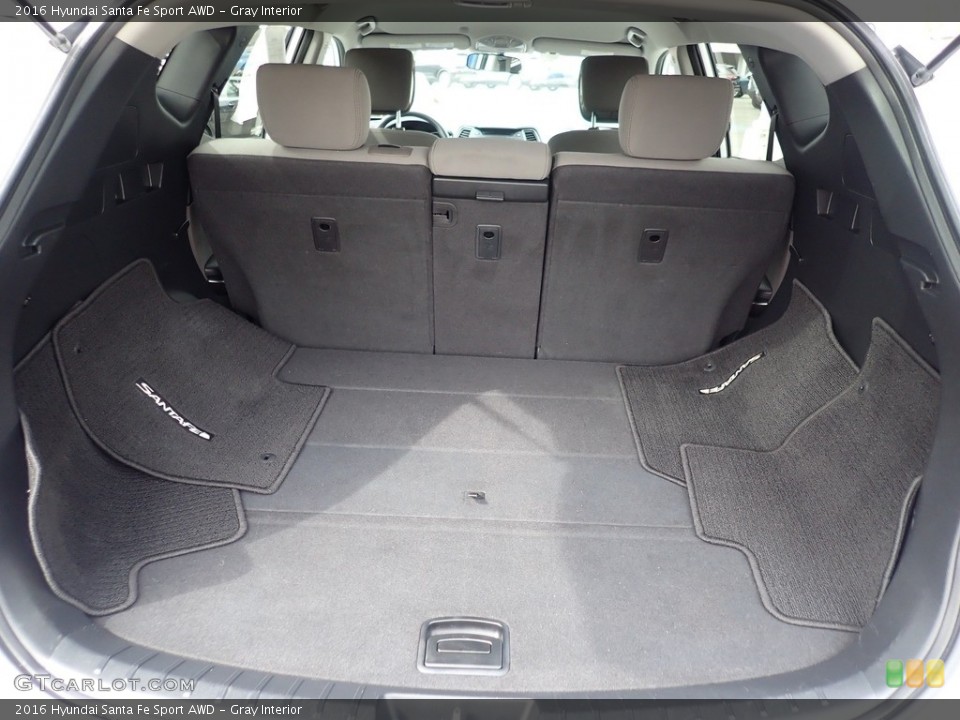Gray Interior Trunk for the 2016 Hyundai Santa Fe Sport AWD #141487397