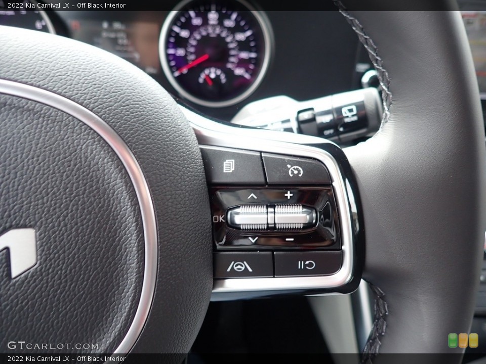 Off Black Interior Steering Wheel for the 2022 Kia Carnival LX #141488225