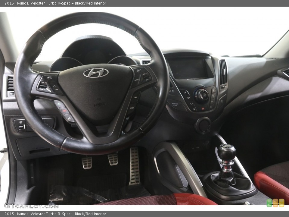 Black/Red Interior Dashboard for the 2015 Hyundai Veloster Turbo R-Spec #141491615
