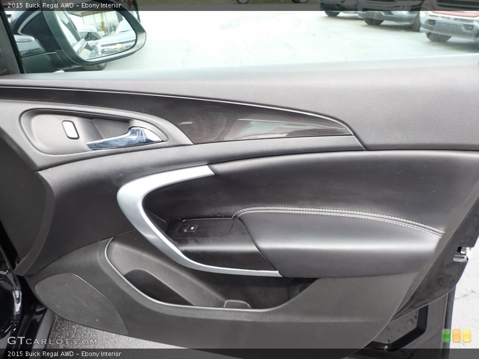 Ebony Interior Door Panel for the 2015 Buick Regal AWD #141494313