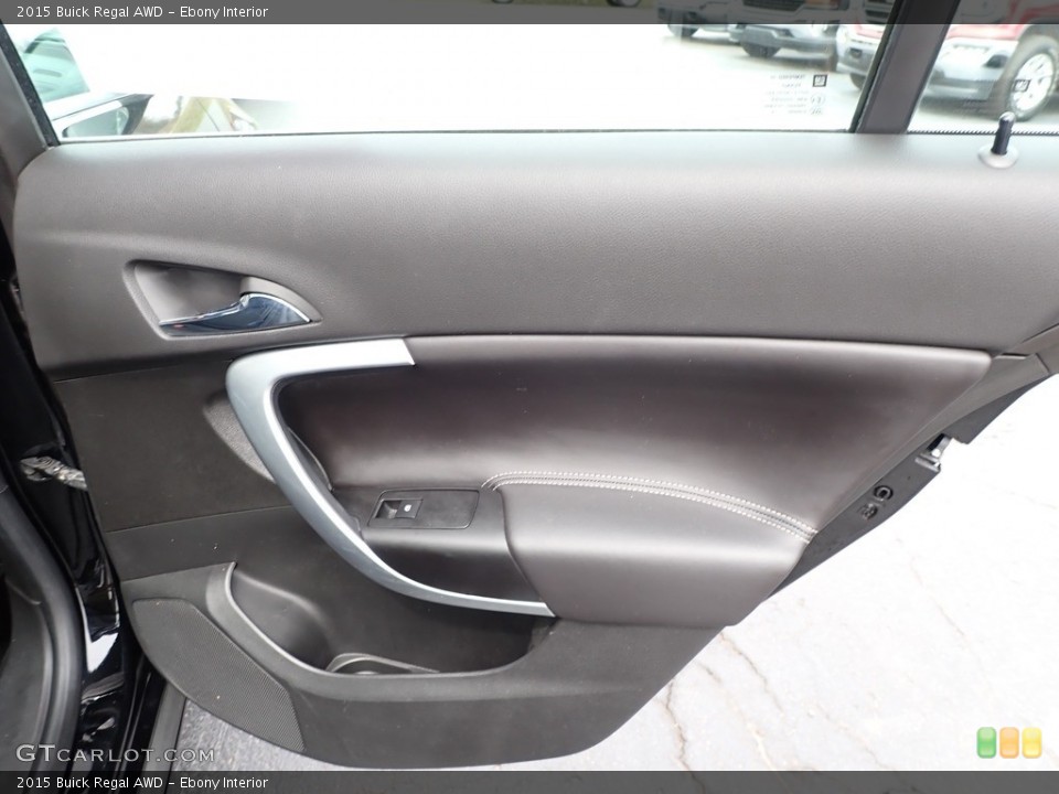 Ebony Interior Door Panel for the 2015 Buick Regal AWD #141494330