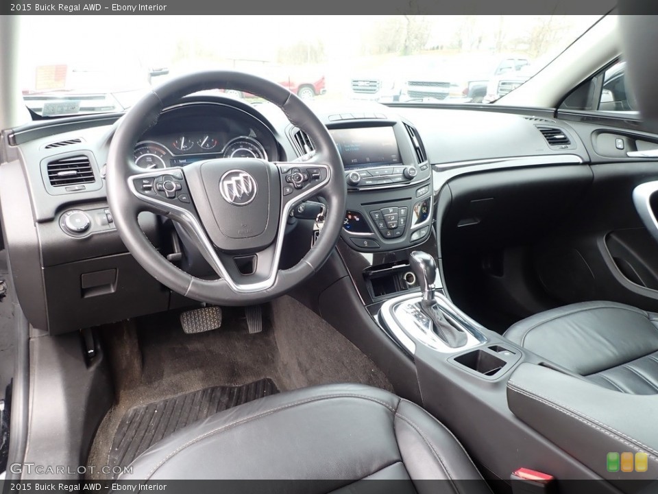 Ebony Interior Prime Interior for the 2015 Buick Regal AWD #141494477