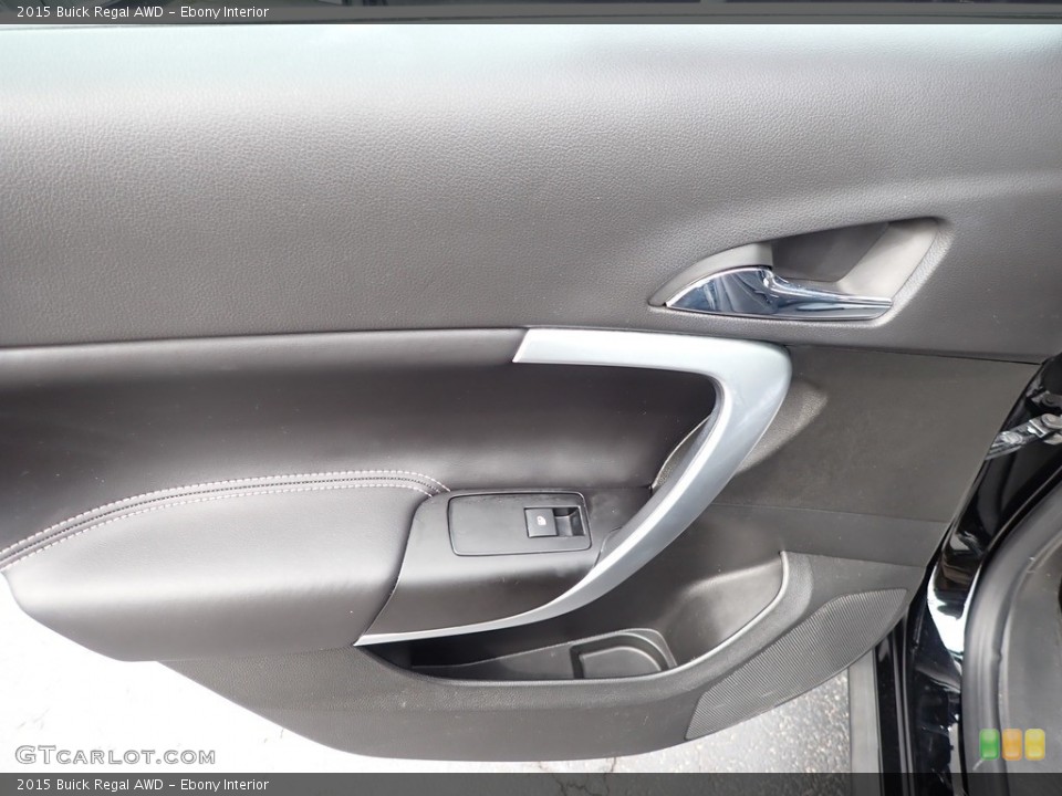 Ebony Interior Door Panel for the 2015 Buick Regal AWD #141494489
