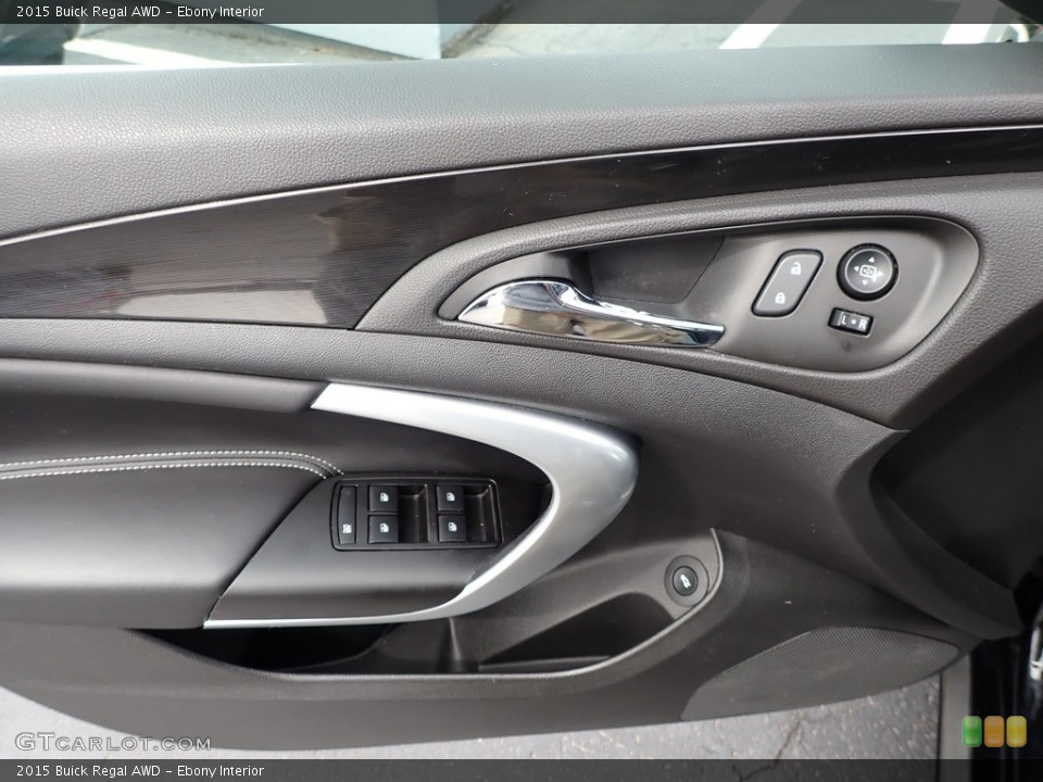 Ebony Interior Door Panel for the 2015 Buick Regal AWD #141494501